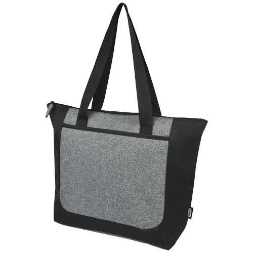 175979199788923 Reclaim GRS recycled two-tone zippered tote bag 15L - Image 1
