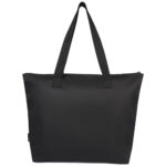 Reclaim GRS recycled two-tone zippered tote bag 15L - Image 4