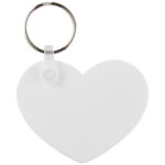 Tait heart-shaped recycled keychain - Image 3