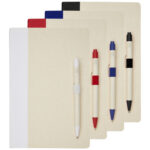 Dairy Dream A5 size reference recycled milk cartons notebook and ballpoint pen set - Image 6