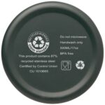 Vasa 500 ml RCS certified recycled stainless steel copper vacuum insulated bottle - Image 27