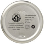 Vasa 500 ml RCS certified recycled stainless steel copper vacuum insulated bottle - Image 34