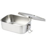 Titan 750 ml recycled stainless steel lunch box - Image 5