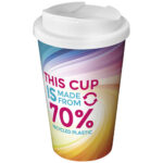 Brite-Americano® Eco 350 ml spill-proof insulated tumbler - Image 21