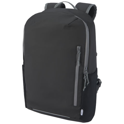 175980136734345 Aqua 15" GRS recycled water resistant laptop backpack 21L - Image 1