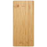 Tulda 10.000 mAh bamboo power bank - Image 4