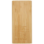 Tulda 10.000 mAh bamboo power bank - Image 5