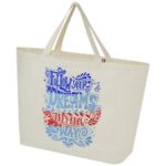 Cannes 200 g/m2 recycled shopper tote bag 10L - Image 3