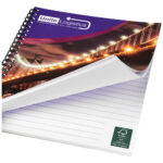 Desk-Mate® A5 spiral notebook with printed back cover - Image 20