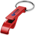 Tao RCS recycled aluminium bottle and can opener with keychain - Image 2