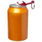 Tao RCS recycled aluminium bottle and can opener with keychain - Image 5
