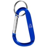Timor RCS recycled aluminium carabiner keychain - Image 8