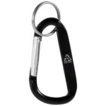 Timor RCS recycled aluminium carabiner keychain - Image 20