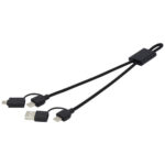 Connect 6-in-1 RCS recycled aluminium 45W quick charge & data transfer cable - Image 6