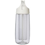 HydroFruit 700 ml recycled plastic sport bottle with flip lid and infuser - Image 3