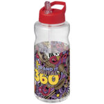 H2O Active® Big Base 1 litre spout lid sport bottle - Image 17