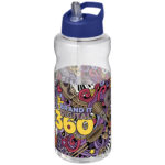 H2O Active® Big Base 1 litre spout lid sport bottle - Image 5