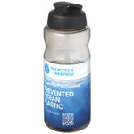 H2O Active® Eco Big Base 1 litre flip lid sport bottle - Image 2