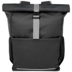 Aqua 15" GRS recycled water resistant roll-top bike bag 20L - Image 3