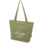 Panama GRS recycled zippered tote bag 20L - Image 7