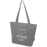 Panama GRS recycled zippered tote bag 20L - Image 12