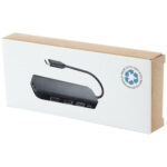 Loop RCS recycled plastic multimedia adapter USB 2.0-3.0 with HDMI port - Image 3