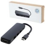 Loop RCS recycled plastic multimedia adapter USB 2.0-3.0 with HDMI port - Image 7