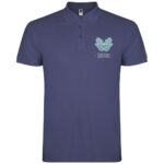 Star short sleeve men's polo - Image 986