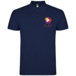 Star short sleeve men's polo - Image 1022