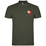 Star short sleeve men's polo - Image 182