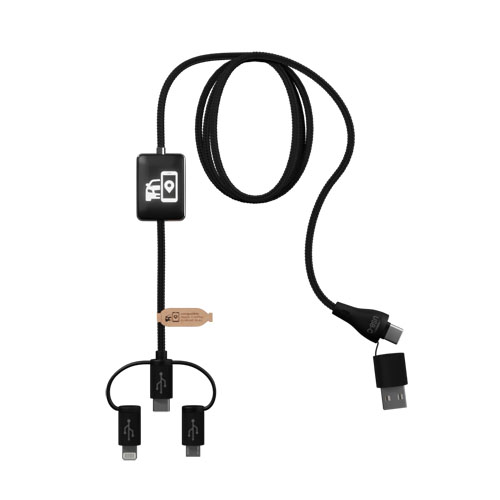 175984092197428 SCX.design C48 CarPlay 5-in-1 charging cable - Image 1