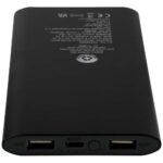 Juice 8000 mAh Type-C recycled aluminium wireless power bank - Image 22