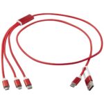 Versatile 5-1 recycled aluminium charging cable - Image 6