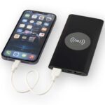 Juice 8000 mAh Type-C recycled aluminium wireless power bank - Image 23