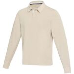 Clyde unisex organic rugby polo sweatshirt - Image 276