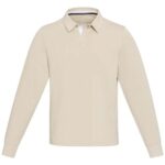 Clyde unisex organic rugby polo sweatshirt - Image 212