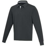 Clyde unisex organic rugby polo sweatshirt - Image 151