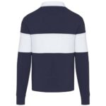 Clyde unisex organic rugby polo sweatshirt - Image 18