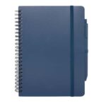 Thalaasa A5 ocean-bound hard cover notebook with ballpoint pen (black ink) - Image 3