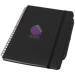 Thalaasa A5 ocean-bound hard cover notebook with ballpoint pen (black ink) - Image 16