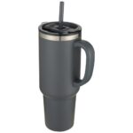 Sydney 1200 ml double wall RCS certified copper vacuum insulated tumbler with straw - Image 25