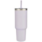 Sydney 1200 ml double wall RCS certified copper vacuum insulated tumbler with straw - Image 11