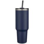 Sydney 1200 ml double wall RCS certified copper vacuum insulated tumbler with straw - Image 19