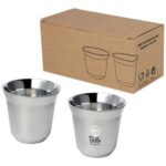 Duo 80 ml RCS certified stainless steel espresso cup set - Image 7