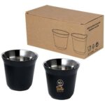 Duo 80 ml RCS certified stainless steel espresso cup set - Image 2