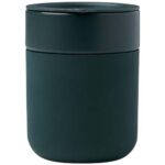 Java 330 ml ceramic tumbler with silicone wrap and plastic lid - Image 10