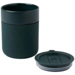 Java 330 ml ceramic tumbler with silicone wrap and plastic lid - Image 11