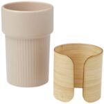 Fika 340 ml tumbler with bamboo sleeve - Image 19