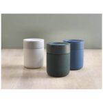 Java 330 ml ceramic tumbler with silicone wrap and plastic lid - Image 21
