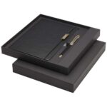Legato A5 notebook and rollerball pen set (blue ink) - Image 10